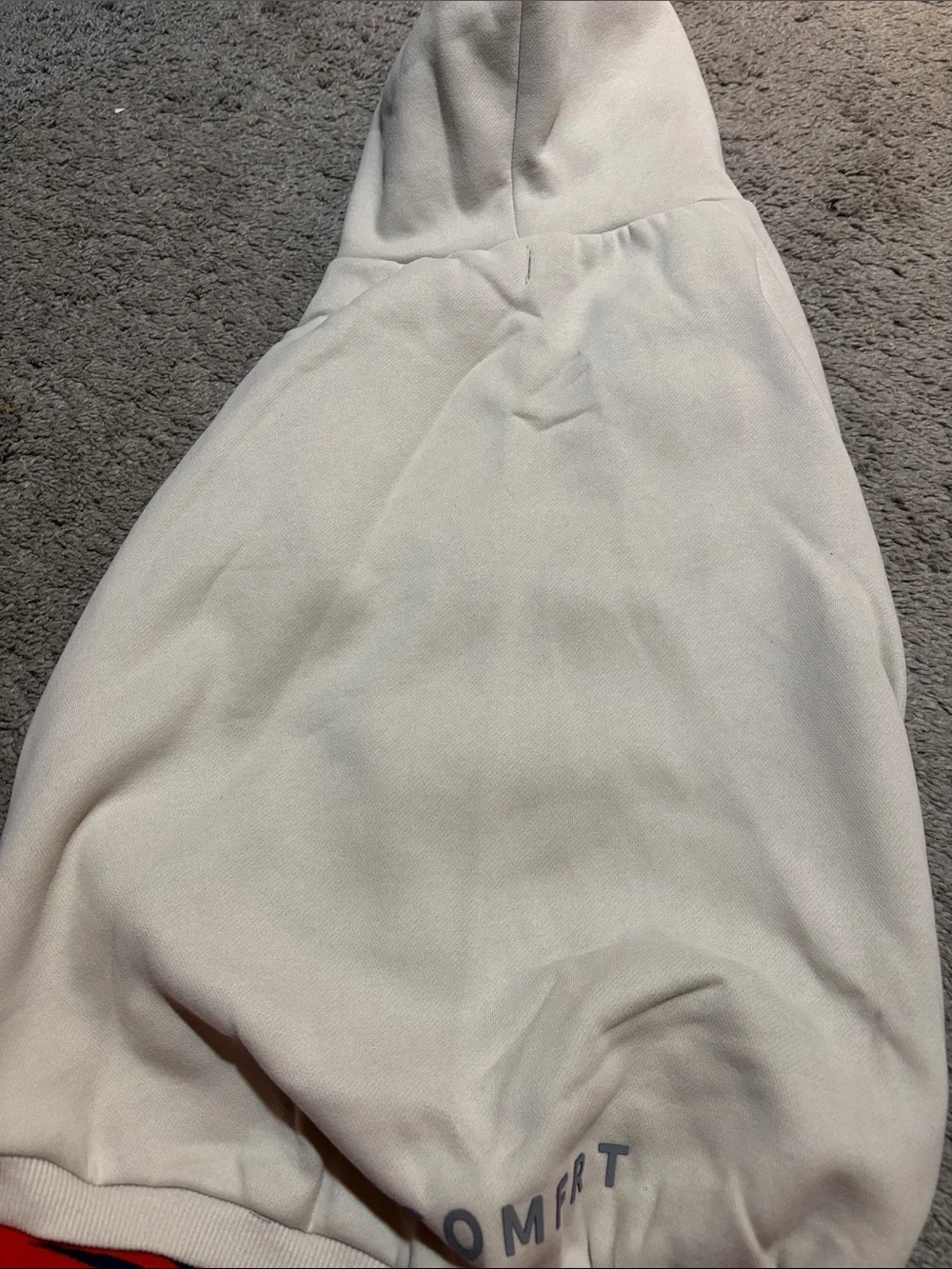 COMFRT Cream Dog Hoodie — Cozy Pet Sweatshirt